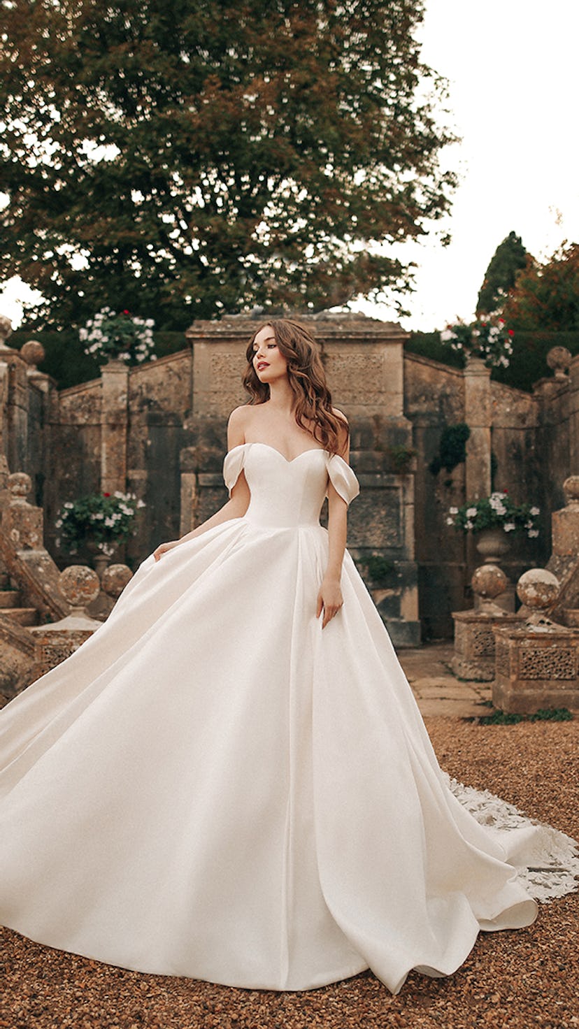 The Disney's Fairy Tale Weddings collection has a 'Beauty and the Beast' wedding dress.