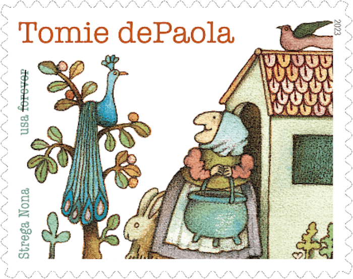 The U.S. Postal Service is honoring 'Strega Nona' children’s book author and illustrator Tomie dePao...