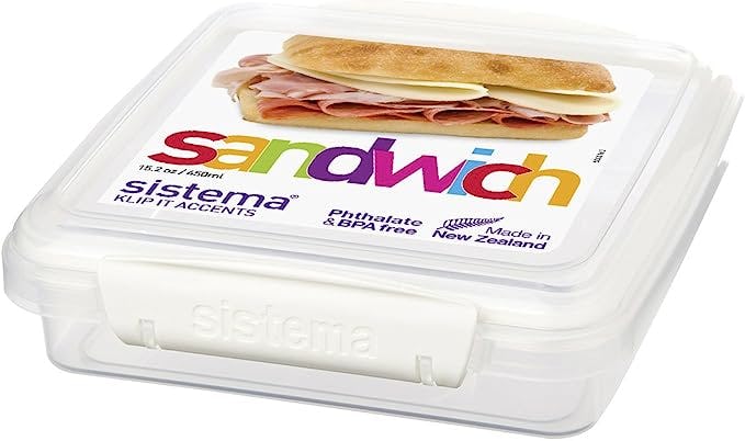 Sistema KLIP IT Accents Collection Sandwich Box