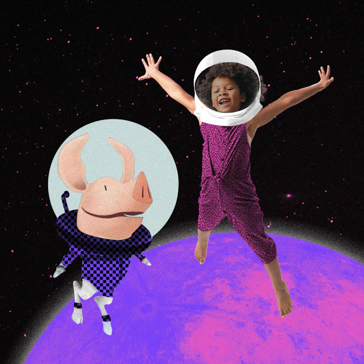 Olivia The Pig from my classic book taught me how to raise my passionate kid.