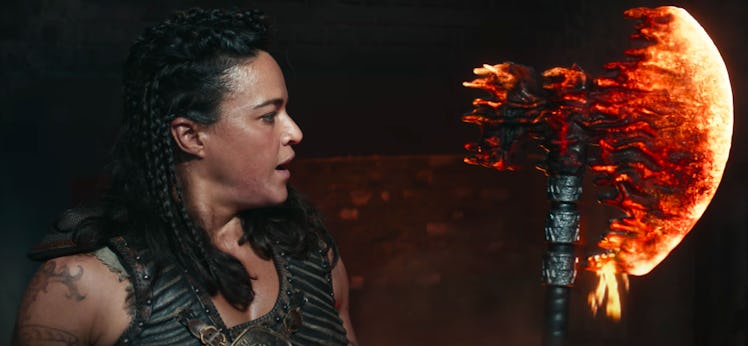 Dungeons & Dragons Michelle Rodriguez ax