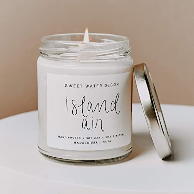 This Island Air candle has a similar scent profile as the Capri Blue Volcano candle. 