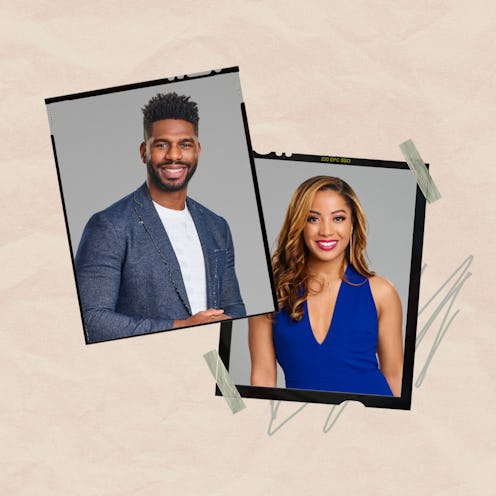 Tiffany and Brett from 'Love Is Blind' Season 4. Photos via Netflix.