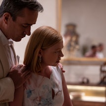 Matthew Macfadyen and Sarah Snook in 'Succession' Season 3. Photo via HBO