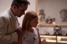 Matthew Macfadyen and Sarah Snook in 'Succession' Season 3. Photo via HBO