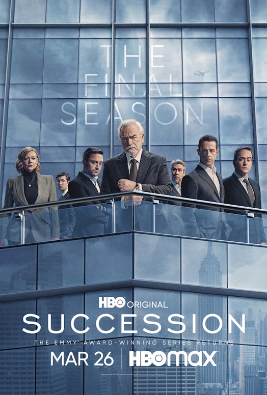‘Succession’ Season 4 poster. Photo via HBO