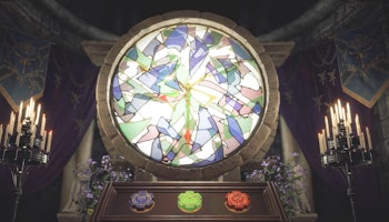 Resident Evil 4 church puzzle stained glass