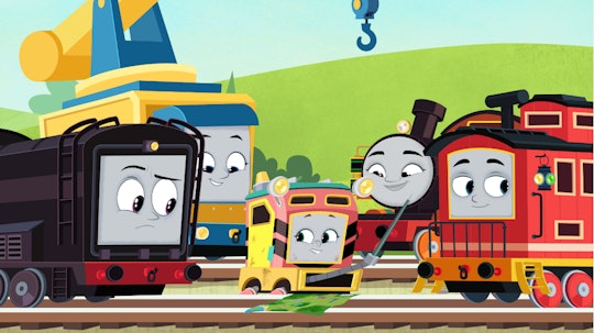Thomas and Friends take on Lookout Mountain in their newest movie, which is the first to feature Bru...