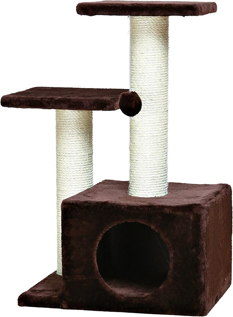 TRIXIE Valencia Scratching Post with Condo