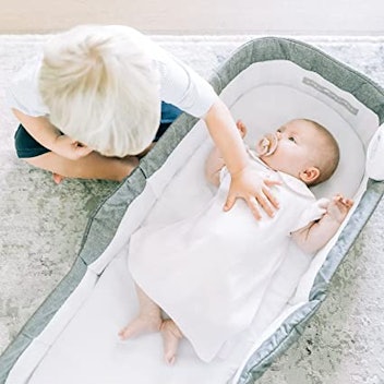 Baby Delight Snuggle Nest Harmony Portable Infant Lounger