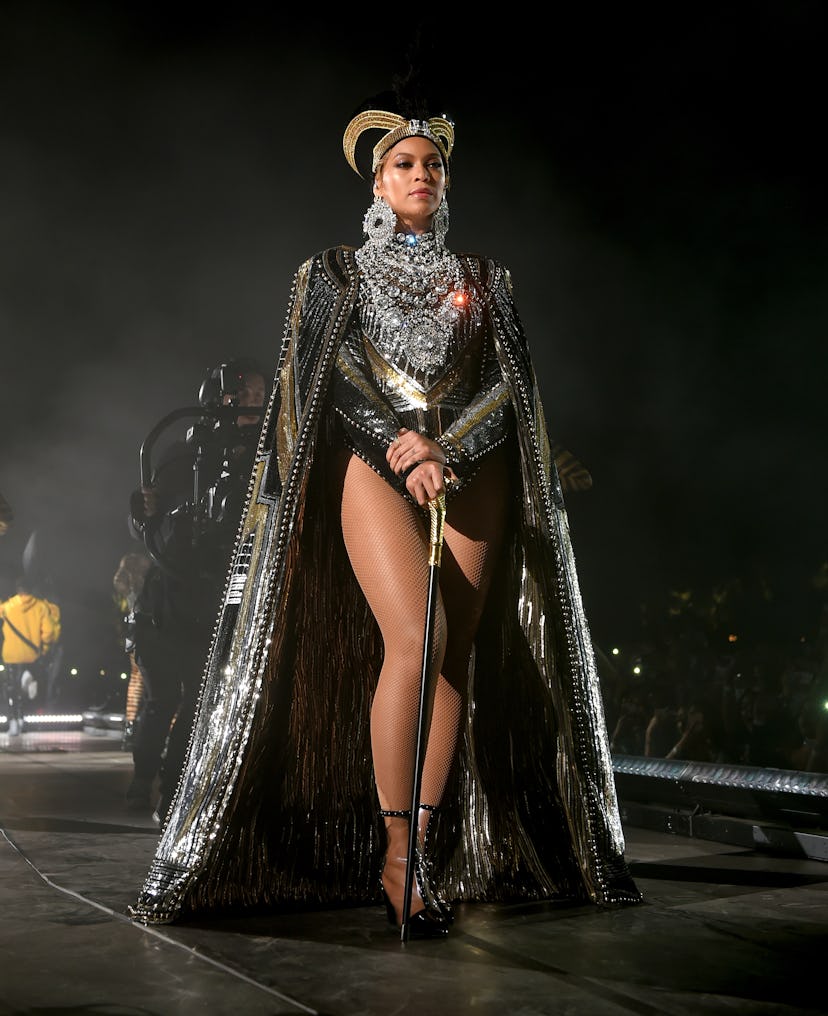 Beyonce Knowles performs onstage during 2018 Coachella Valley Music And Arts Festival Weekend 1 at t...