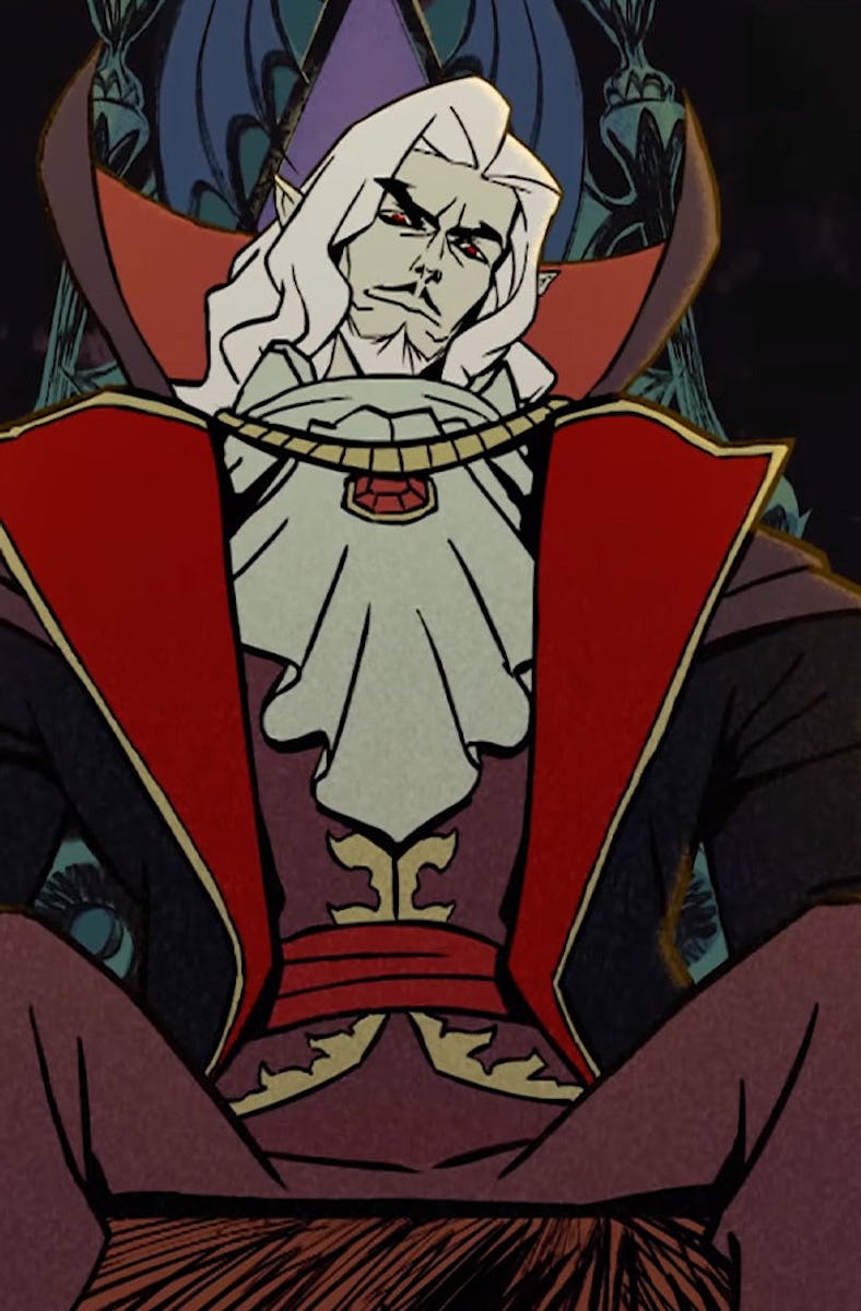 dead cells return to castlevania dracula art