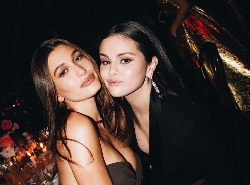 Hailey Bieber and Selena Gomez