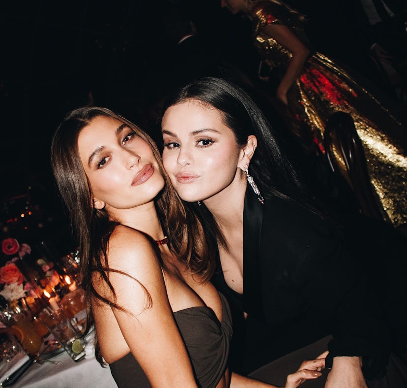 Hailey Bieber and Selena Gomez