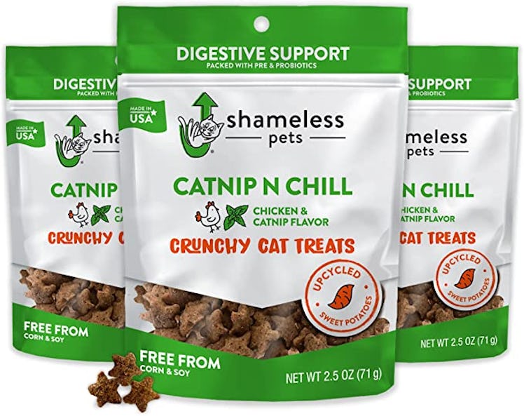 SHAMELESS PETS Catnip Treats (3-Pack) 