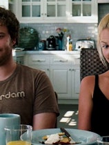 Seth Rogen and Katherine Heigl play expectant parents in the 2007 movie 'Knocked Up.' 