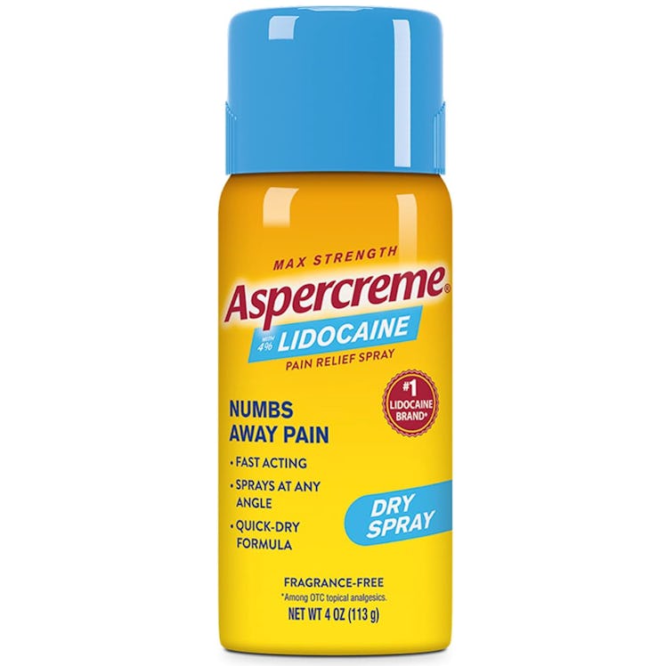 Aspercreme Max Strength Lidocaine Pain Relief Dry Spray