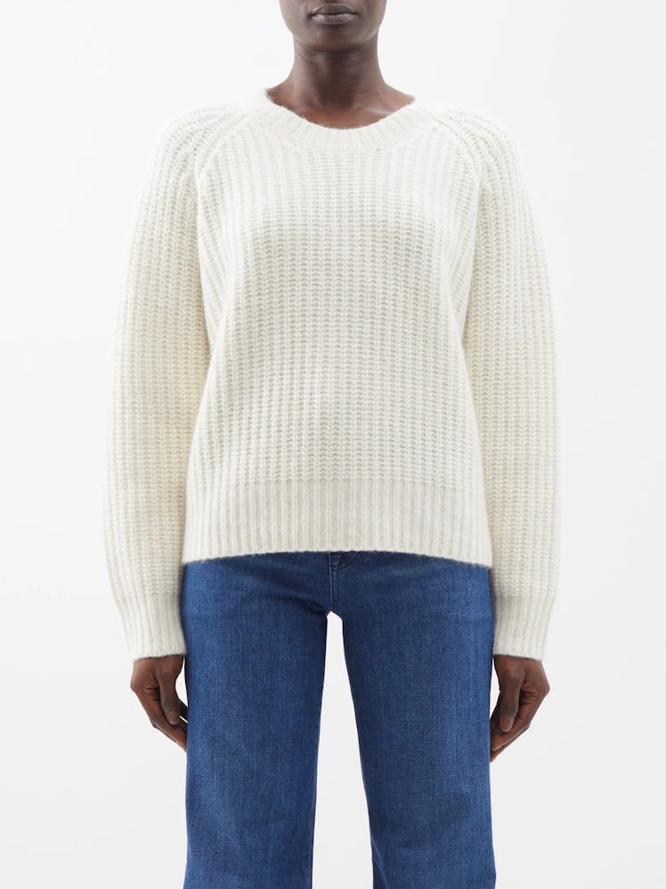 Duffy Oversized Cashmere-Blend Sweater