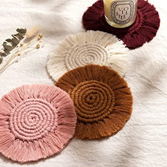 lavivie Macrame Coasters (Set Of 4)