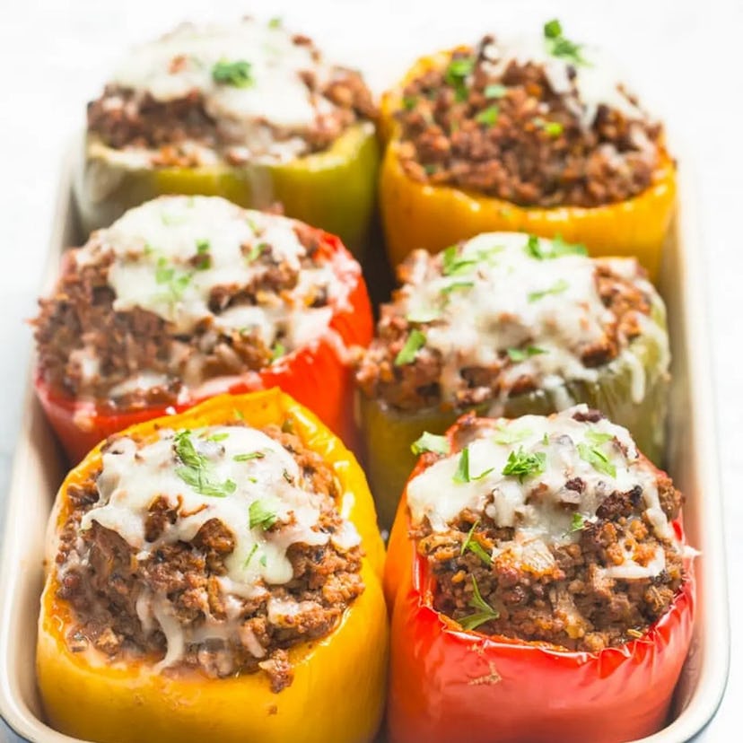 italian style stuffed peppers