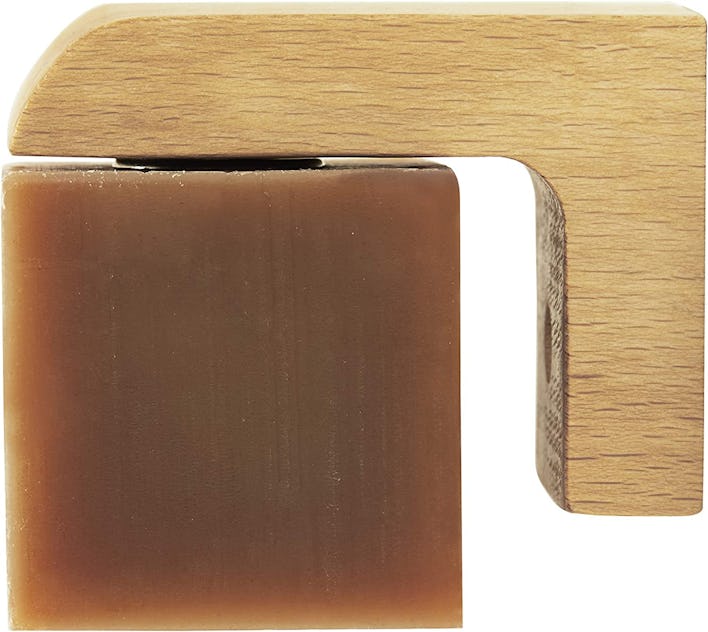 Professor Fuzzworthy Wood Magnetic Soap Holder