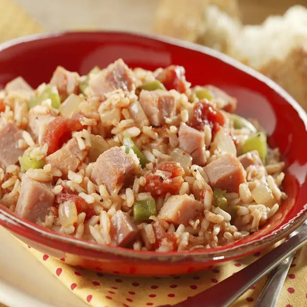 Ham jambalaya, a delicious leftover ham recipe