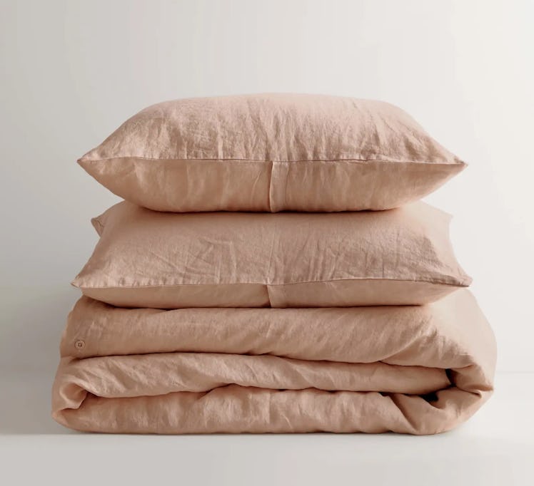 European Linen Duvet Cover Set (Queen)