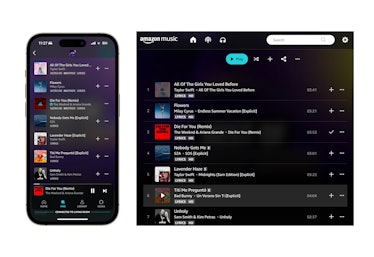 Why doesn’t the desktop version of Amazon Music label songs Dolby Atmos like the mobile version?