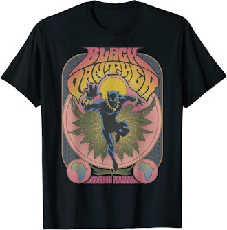 Marvel Black Panther Vintage 70's Poster Style T-Shirt
