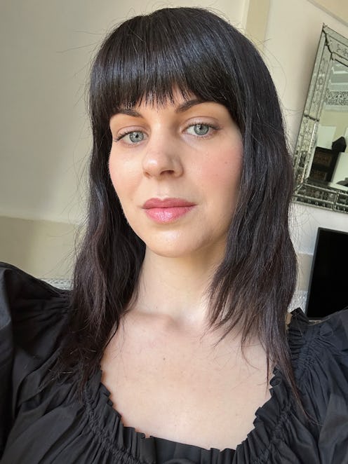 Erin lukas wearing saie glowy super skin foundation