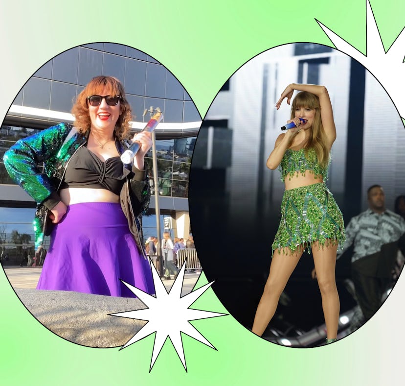 I went to the Taylor Swift 'Eras Tour' alone in Las Vegas.