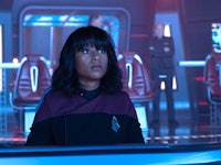 Ashlei Sharpe Chestnut as Sidney La Forge in 'Star Trek: Picard.'