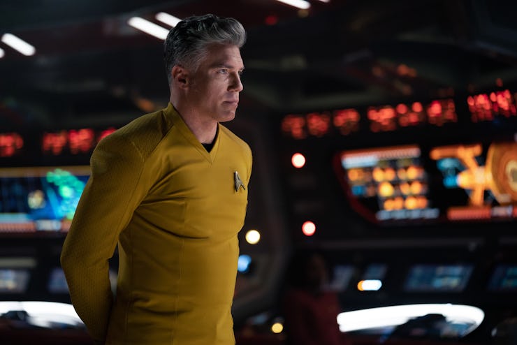 Anson Mount as Captain Pike in 'Strange New Worlds'