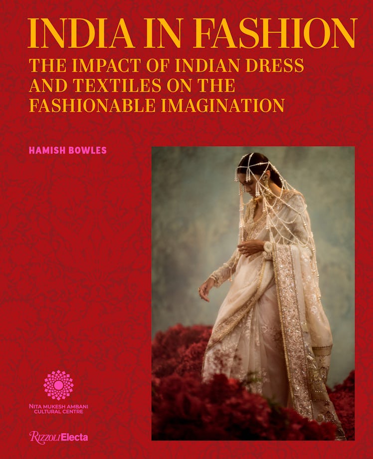 The cover of the book 'India in Fashion' edited by Hamish Bowles.