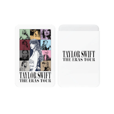 The Taylor Swift 'Eras Tour' merch online includes a portable charger. 