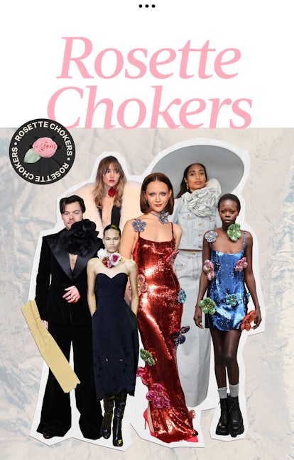 Rosette Chokers summer 2023 fashion trend