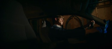 Jeff (Warren Kole) sits in his car in Yellowjackets Season 2 Episode 1