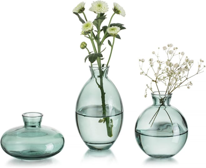 Glasseam Bud Vases ISet of 3)