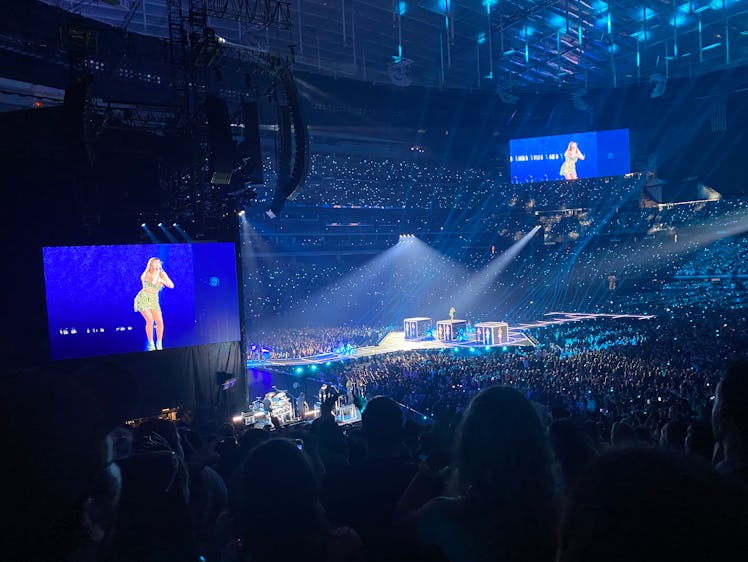 The view from the Taylor Swift 'Eras Tour' in Las Vegas. 