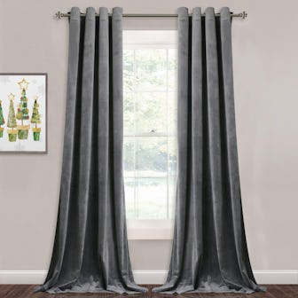 StangH Grey Velvet Curtains