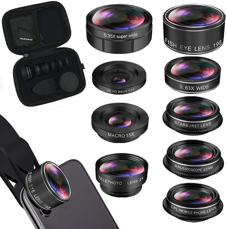 KEYWING Phone Lens Kit (10-Piece Set)