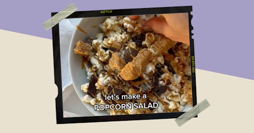 TikTok’s Popcorn Salad Trend Is Both Salty & Sweet