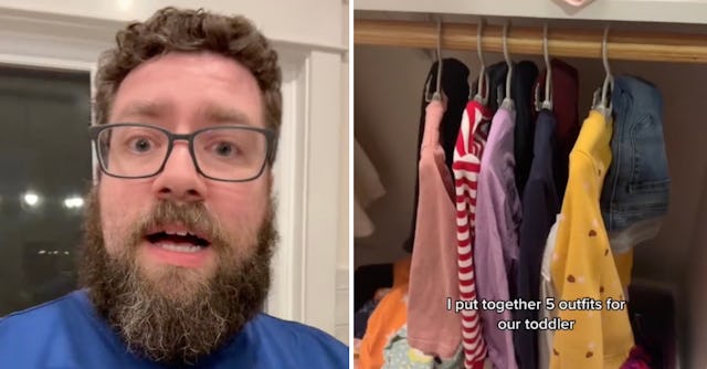 A dad on TikTok shared the small but impactful chores he does before he leaves for a trip to reduce ...
