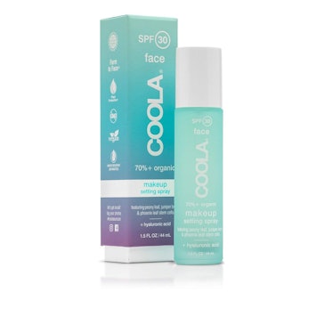 coola makeup setting sunscreen spray is the best hydrating spf setting spray