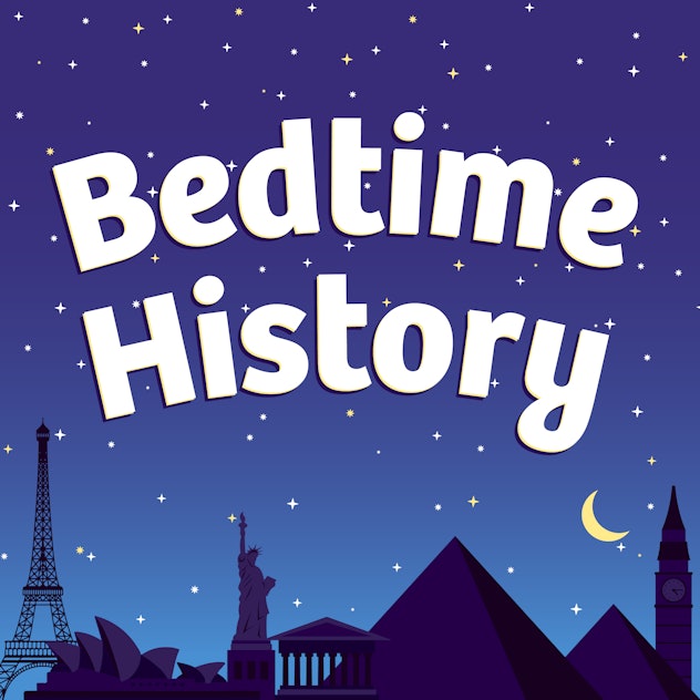 Bedtime History podcast logo