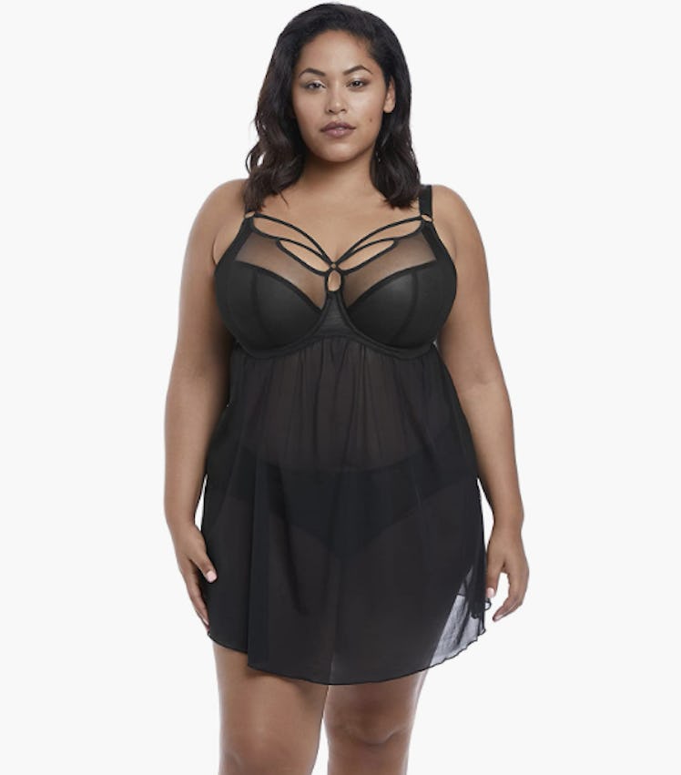 Elomi Sachi Underwire Babydoll Chemise