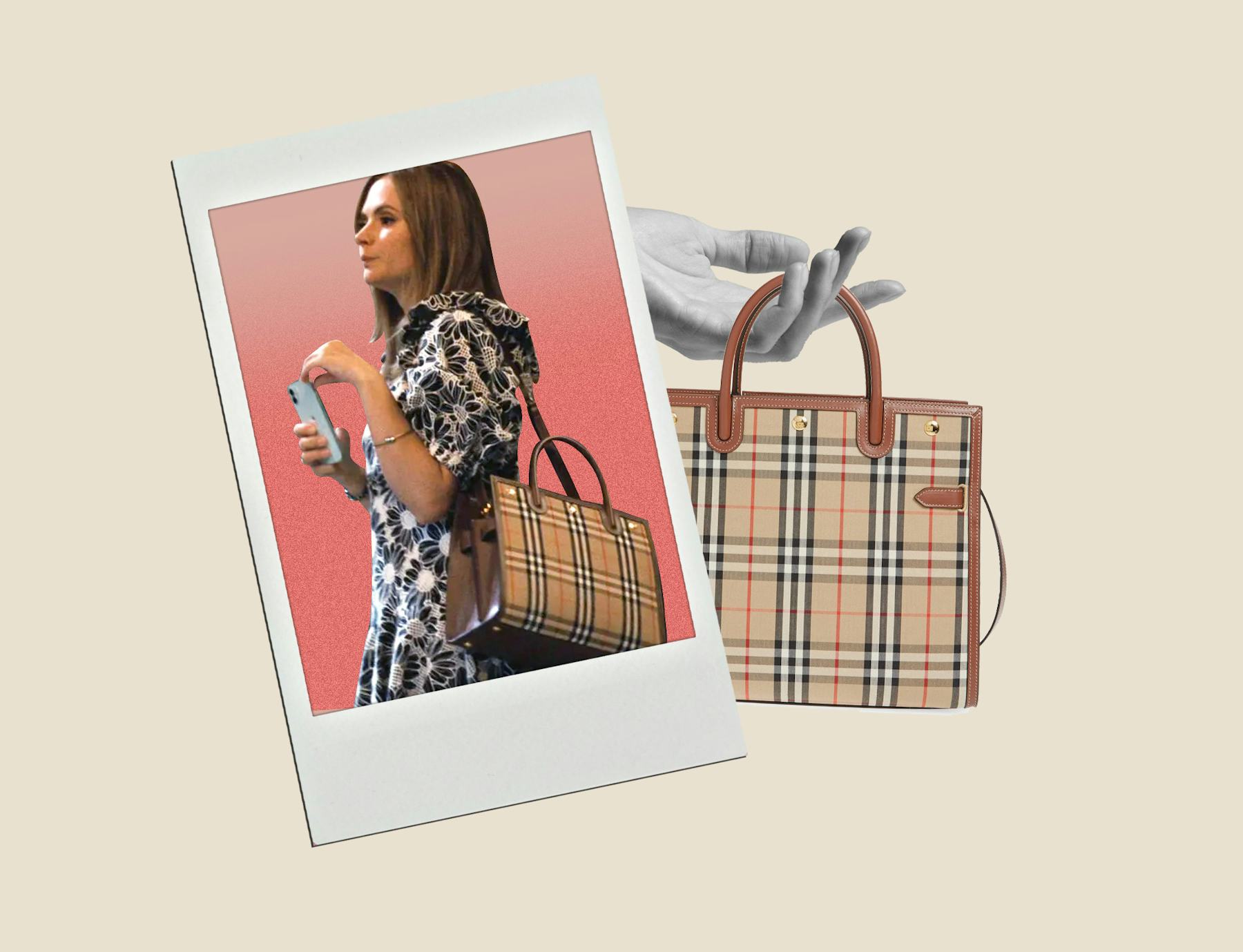What To Know About Burberry’s Viral Plaid Tote Bag From 'Succession'