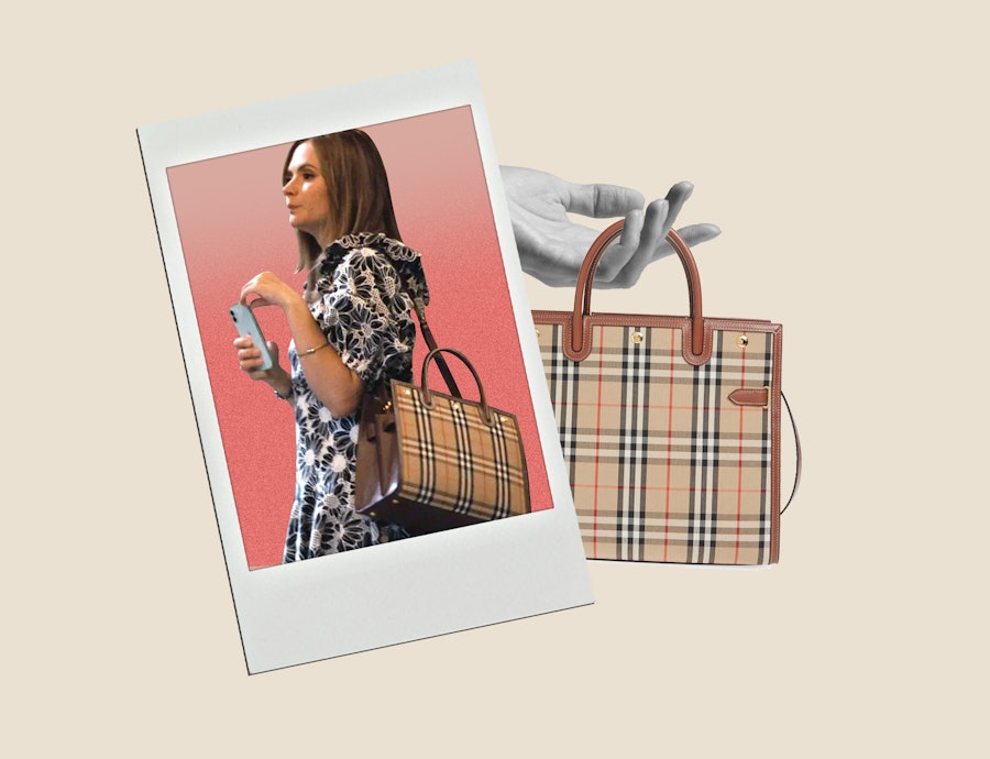 What To Know About Burberry's Viral Plaid Tote Bag From 'Succession'