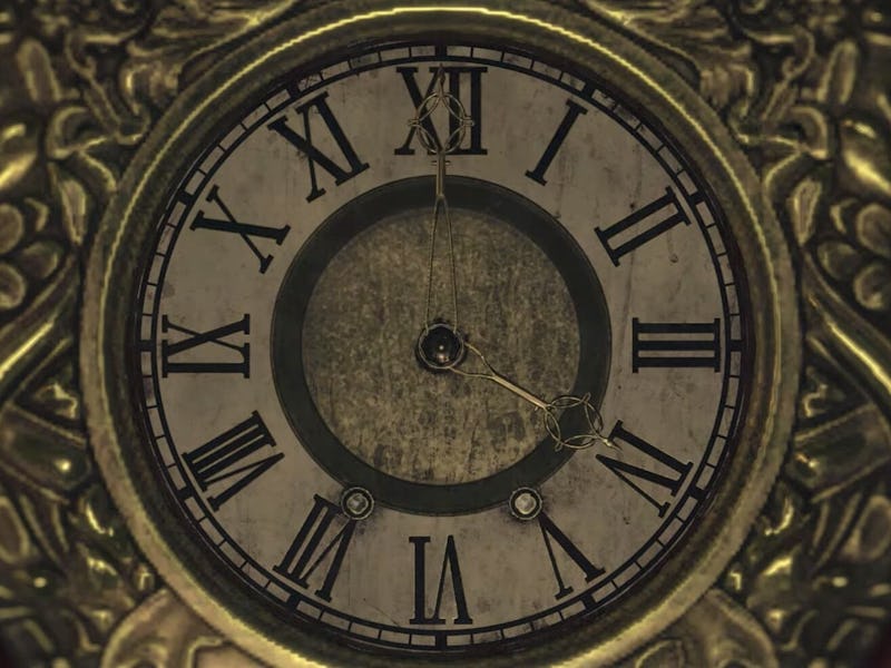 Resident Evil 4 remake grandfather clock puzzle