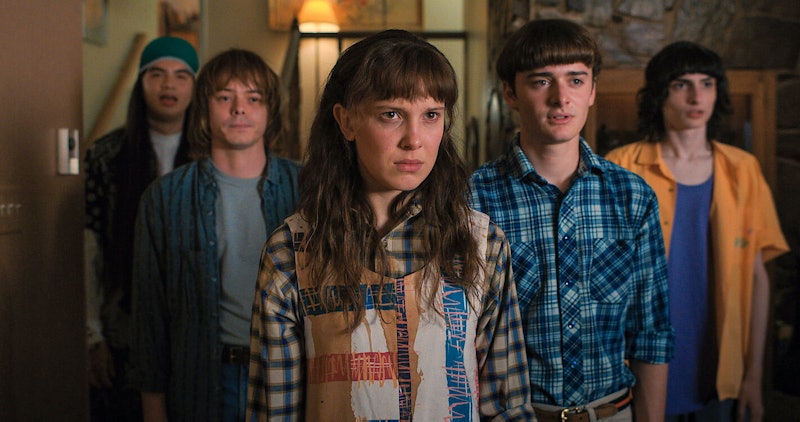 The 'Stranger Things' cast led by Millie Bobby Brown
